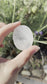 This listing is for one (1) Clear Quartz worry stone. These worry stones have been cleansed and Reiki charged. Each worry stone is truly unique. Size: approximately 1.75 inches by 1.25 inches *Each worry stone is unique, and the photos are a representation of what you will receive. I will intuitively select your Clear Quartz worry stone just for you.