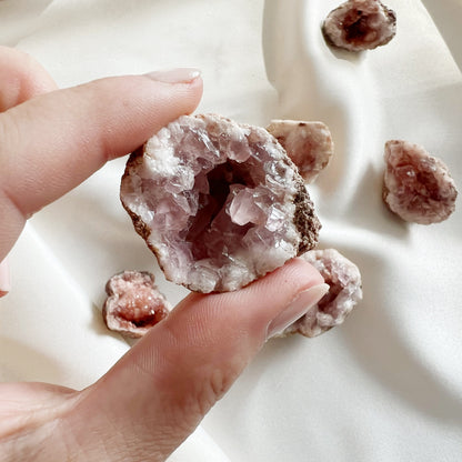 Pink Amethyst Geode